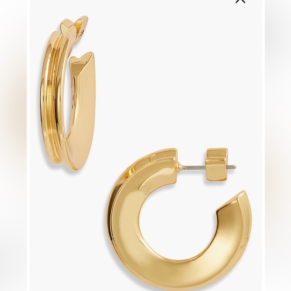 Hidden Heart Hoop Earrings
Jenny Bird NEW - Picture 2 of 5